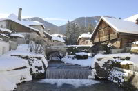 Skifahren mit Panoramablick